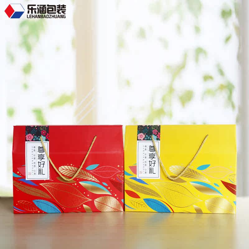 中秋节月饼包装盒定制特产干果红枣核桃水果礼品通用定做纸盒彩盒