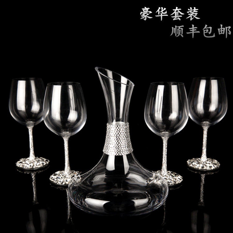 套装欧式只装水晶玻璃红酒杯奢华