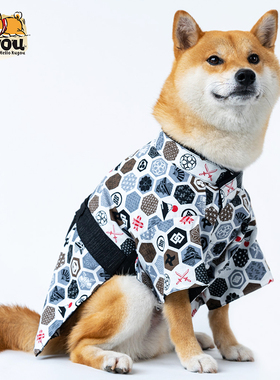 宠物狗猫手工定制日本进口日式柴犬柯基拍摄写真出游春游和服浴衣