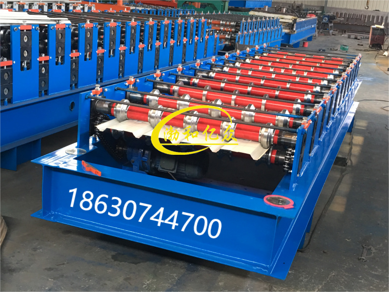 国和亿众 840/850/900/910屋顶瓦墙面瓦双层压瓦机冷弯彩钢设备