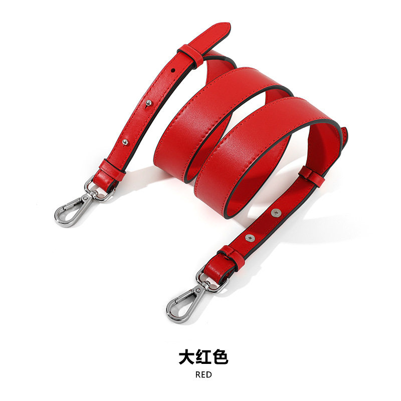 DIY改造A-58牛皮宽肩带可调节包带单肩斜挎女包替换包带女箱包配