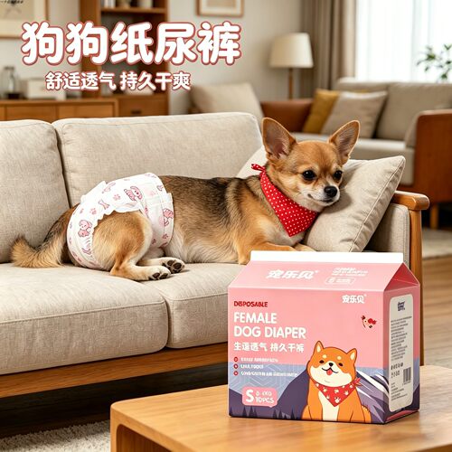 吉娃娃专用狗狗纸尿裤尿不湿宠物狗生理裤公狗母狗小狗卫生巾狗用
