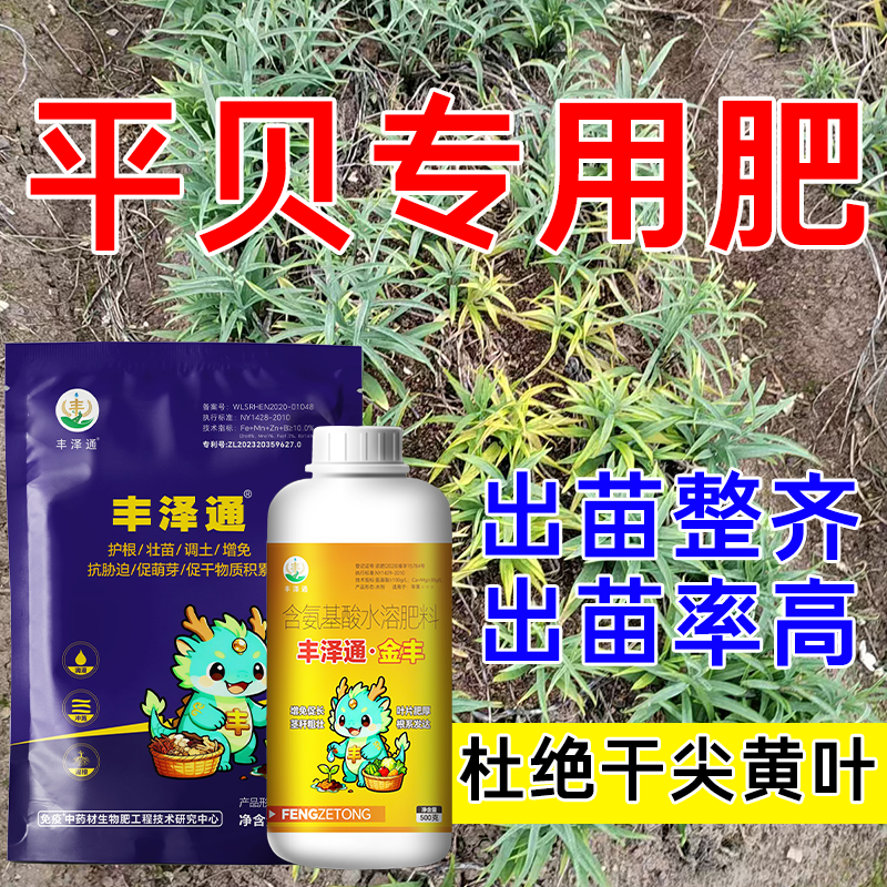 【官方正品】丰泽通贝母种植通用水溶肥膨大鳞茎生根壮苗消杀病害