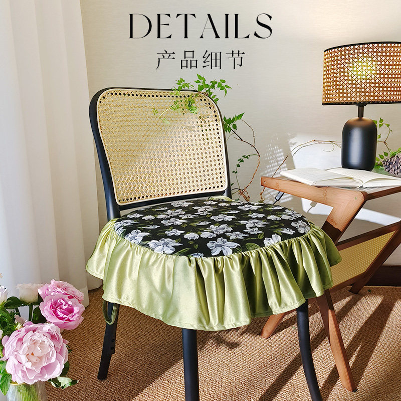 欧式餐椅垫坐垫四季奢华四季通用椅子凳子美式椅桌旗桌布套装