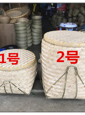 定制堆头超市货架展示陈列竹编