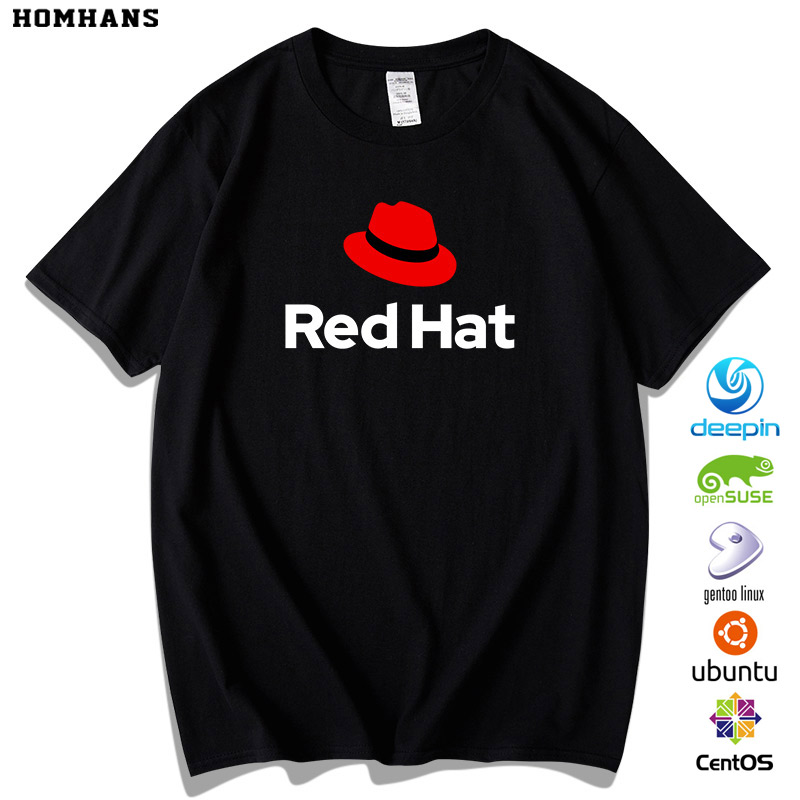 redhatdebian纯棉T恤