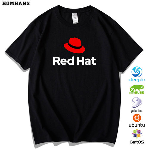 redhatdebian纯棉T恤