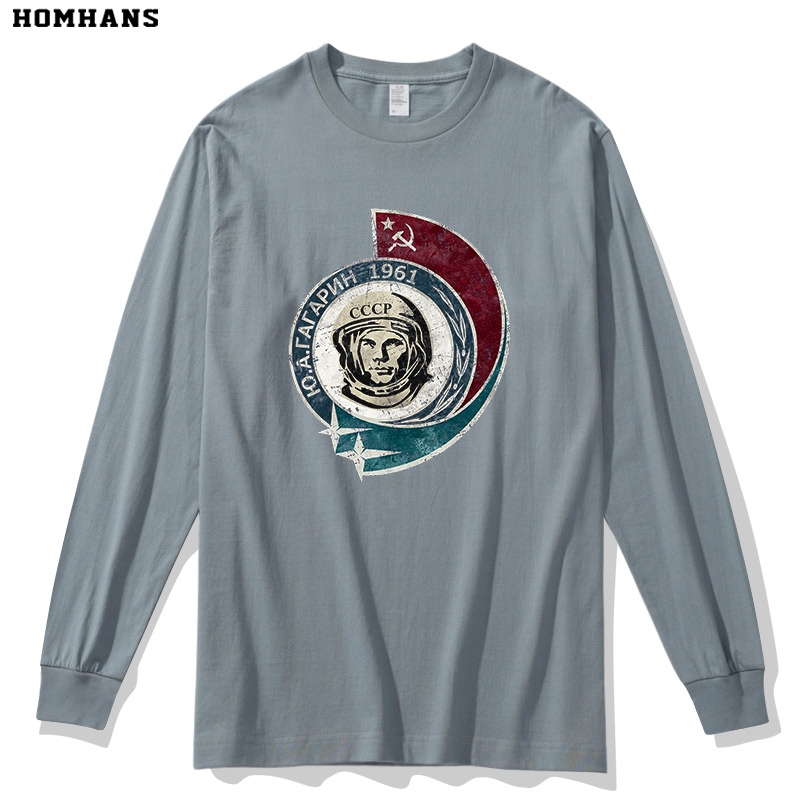 加加林苏联太空探索长袖T恤