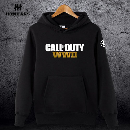 红韩使命召唤二战衣服 套头连帽卫衣游戏周边Call of Duty: WWII - 封面