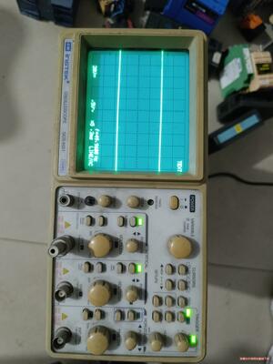 固纬iNSTEK GOS-6051通电显示如图，功能未知，只(议价商品）