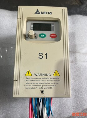台达变频器vfd004s23a一台，，功能正常，运费骏营商贸-议价