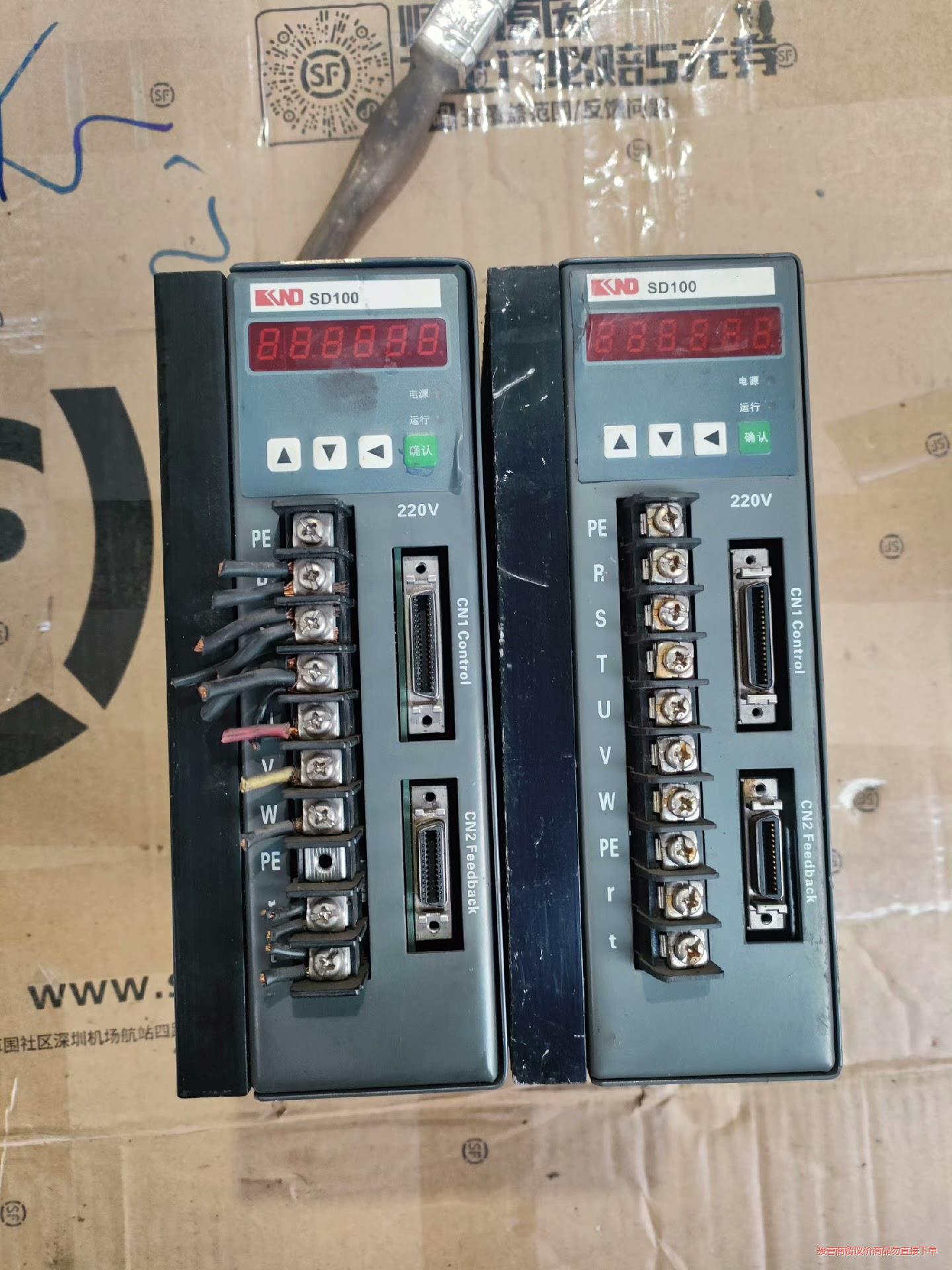 SD100B凯恩帝驱动器，SD100凯恩帝驱动器，二手剪线拆议价商品