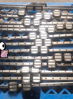 台湾CSK25带法兰导轨。滑块型号LMG25C。议价商品