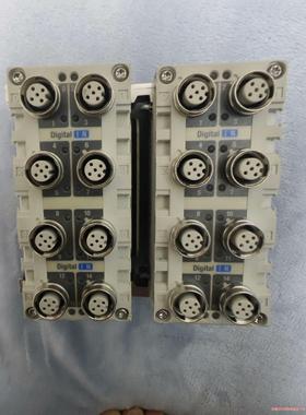 SMC阀岛模块EX600-DXND两个，成色99成新，库存货(议价商品）