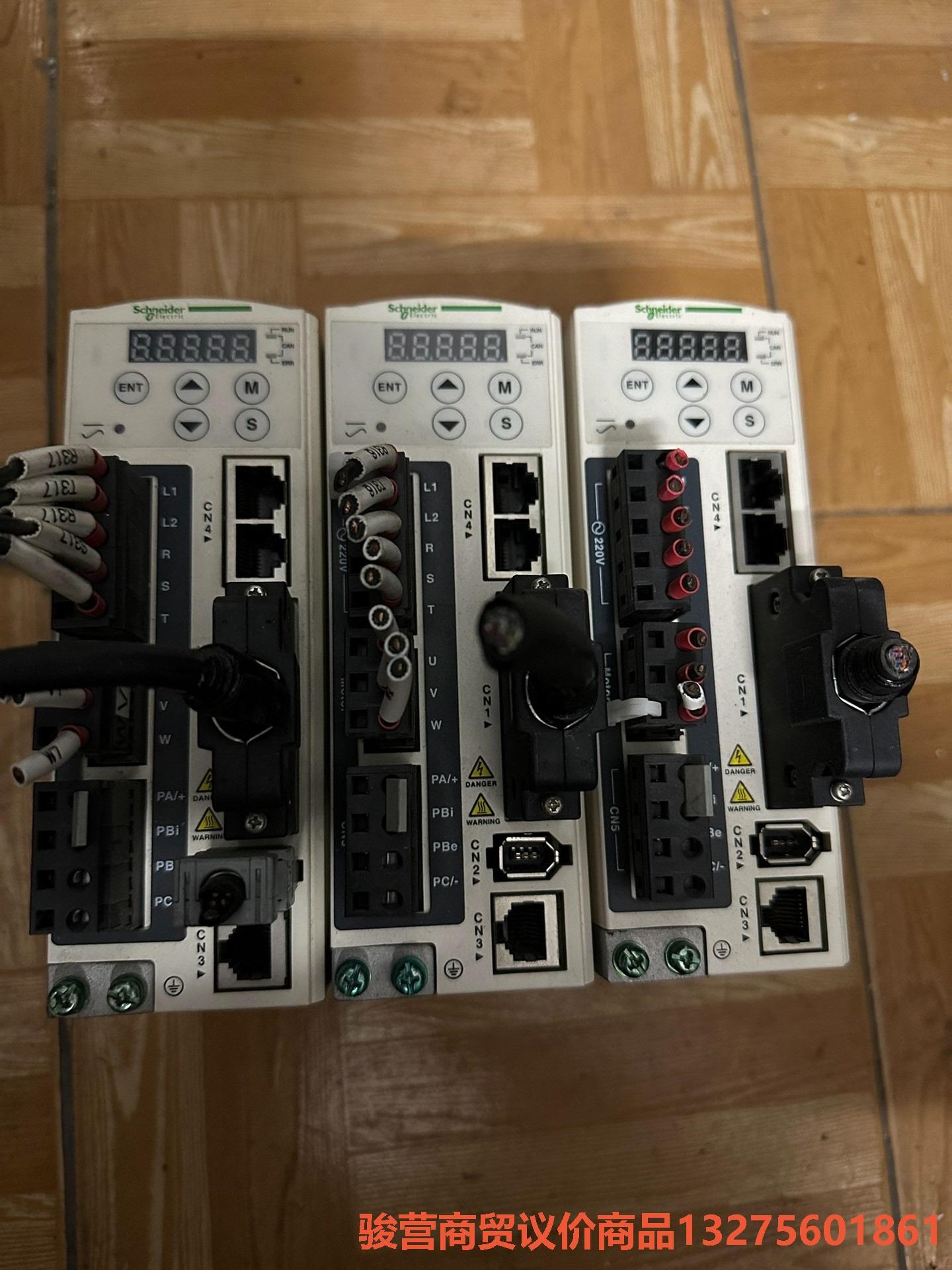 施耐德伺服驱动器400W 实图 LXM23AU04M3X 功骏营商贸—议价