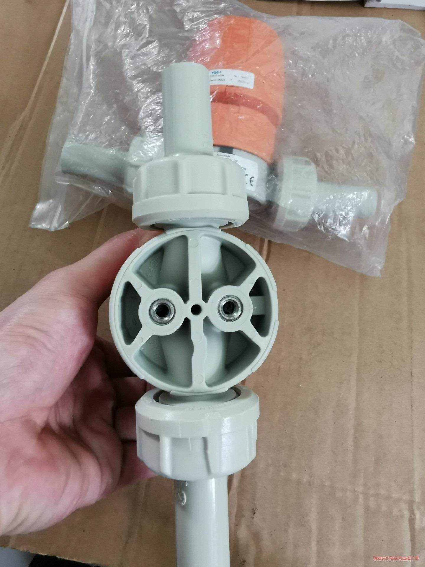 正品全新GF气动隔膜阀d20DN15半导体隔膜阀PP-H自动(议价商品）