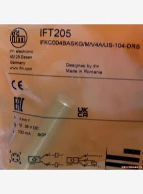 易福门IFT205  IFT257  IFS240全新原装现(议价商品）