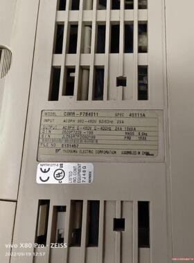 安川F7S系列变频器CIMR-F7B4011 ，11KW 电(议价商品）