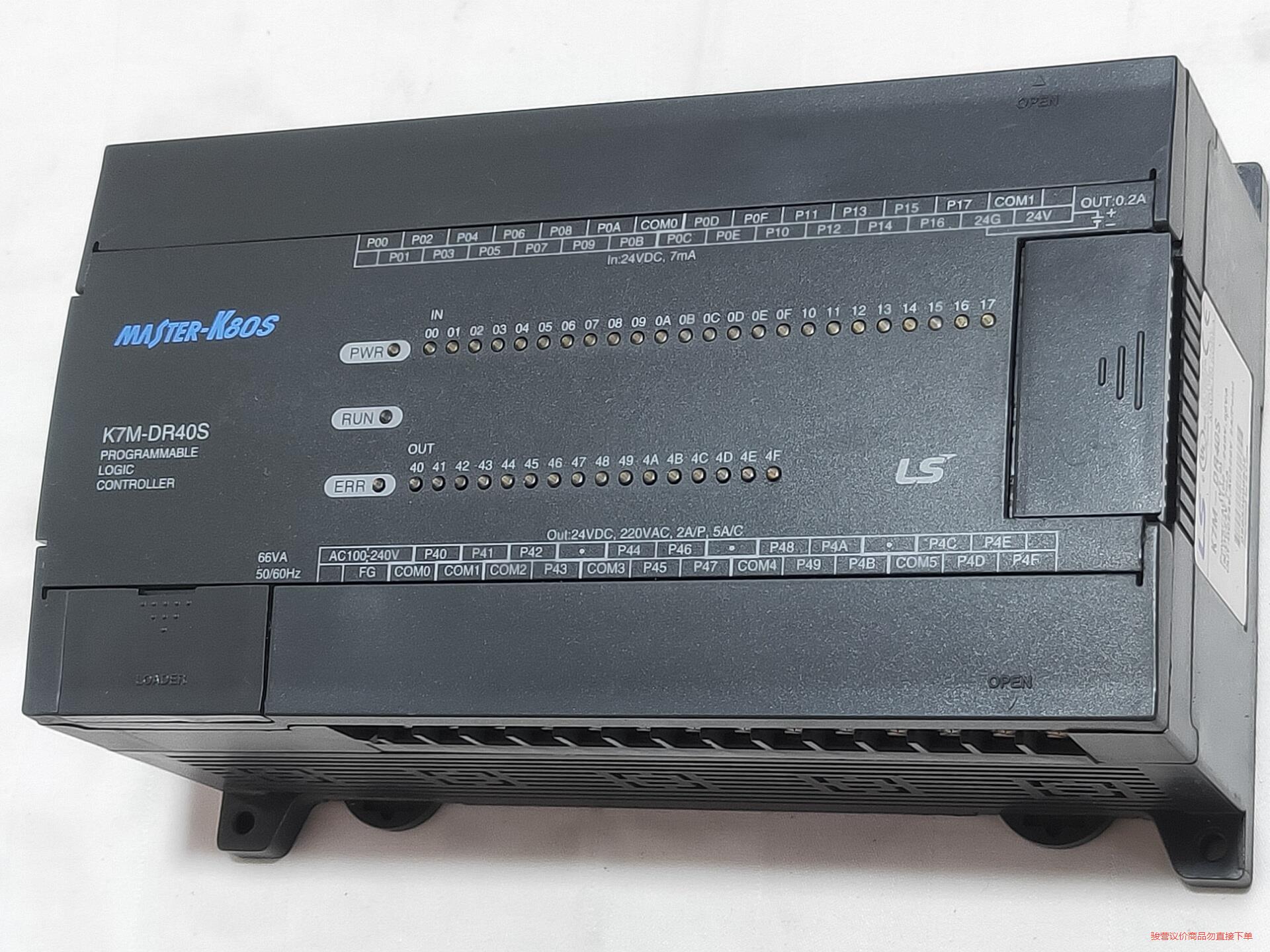 原装韩国PLC  LS电产  K7M-DR40S 图片实拍(议价商品）