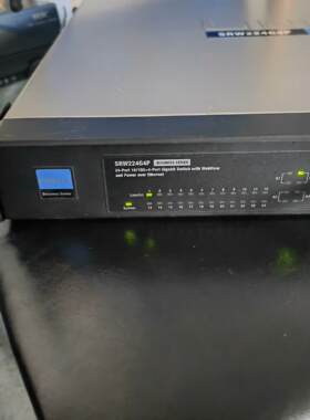 l24口LinkSys交换机SRW224G4p骏营议价商品