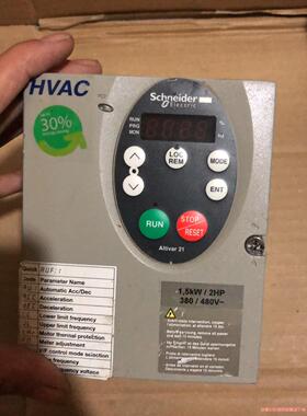 施耐德变频器 ATV21HU15N4，1.5千瓦，380伏(议价商品）