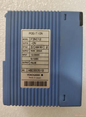 YOKOGAWA 横河 F3NC12-0N  现货3个  包议价商品