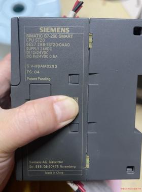 西门子S7-200.CPUST20，照片是实物,图型号老板自(议价商品）