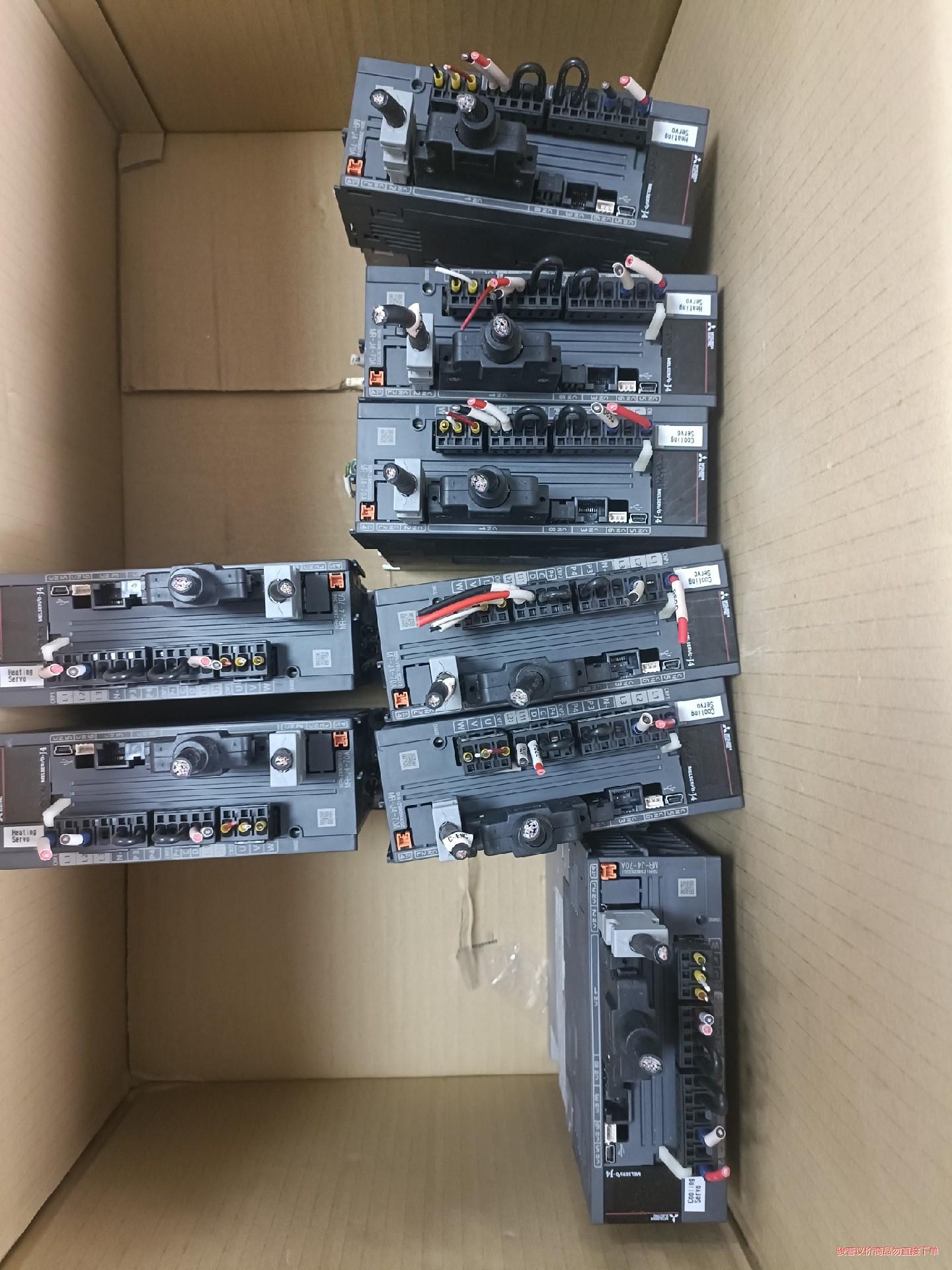 三菱伺服，MR-J4-70A，HG-KR73B，成色充新，电(议价商品）