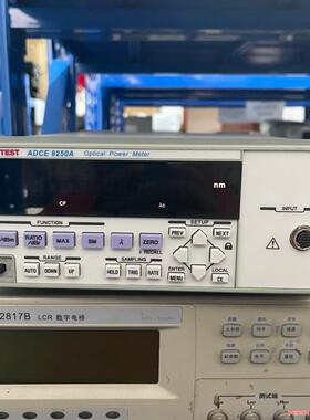 ADVANTEST ADCE8250A光功率计开机正常，有需议价商品