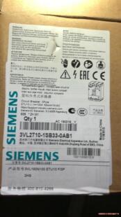 西门子塑壳断路器 1DC33 0AA0 3V议价商品 3VL2706