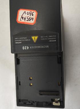 二手变频器，MICROMASTER420变频器0.55kw议价商品
