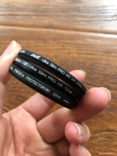 nisi kenko uv 52mm镜成色不错，镜片无划痕，议价商品