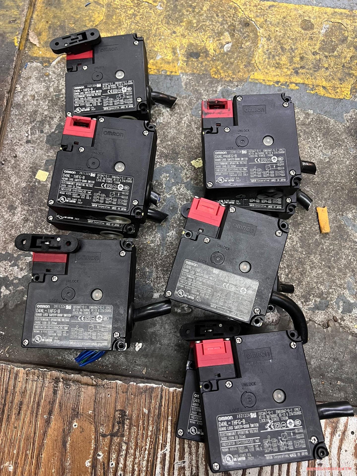 OMRON 日本欧姆龙 安全门锁 D4NL-1HFG-B 二议价商品