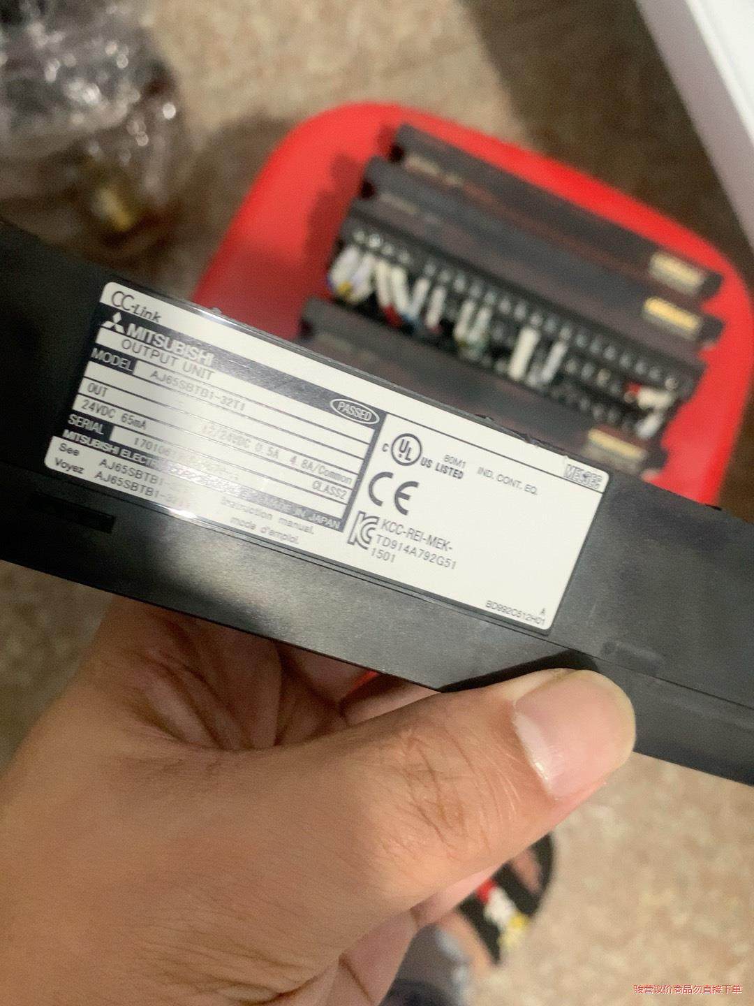 三菱CC-LinK远程模块AJ65SBTB1-32T1二手拆(议价商品）