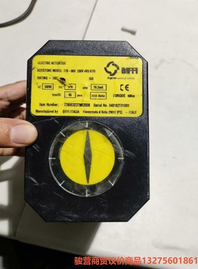 意大利比费BIFFI电动执行器 718-003，好像是没有用骏营商贸—议