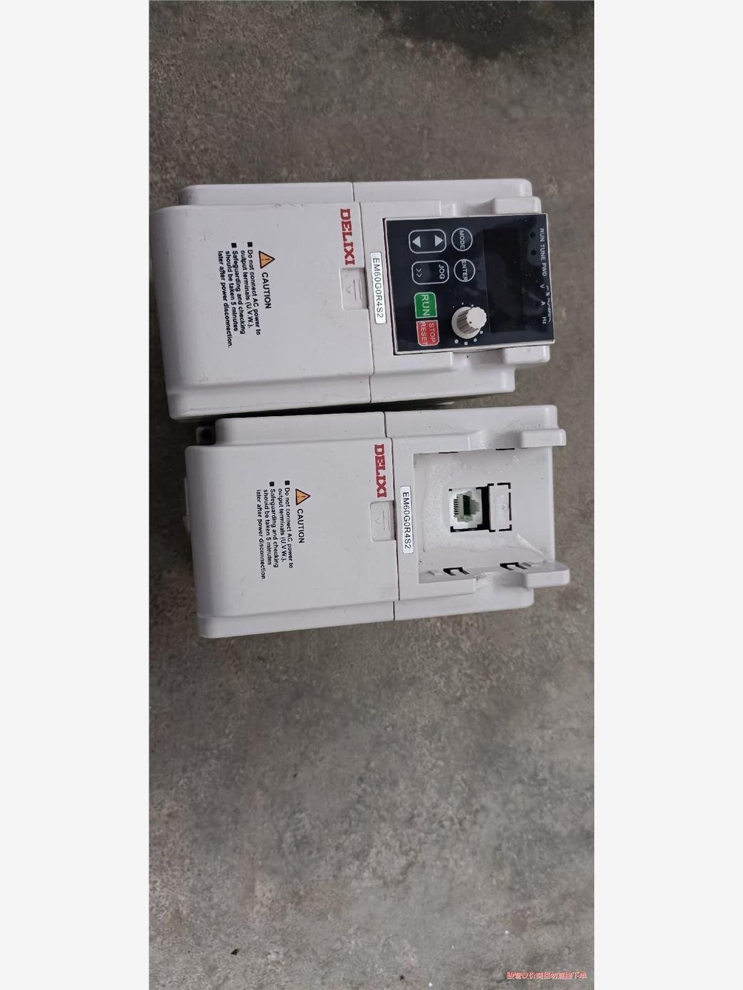 cd1-em60gor4s2 德力西变频器 二手拆机 功能包(议价商品)