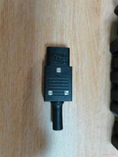 全新英国布尔金P587 头版RS488-208 电源尾插，高(议价商品）