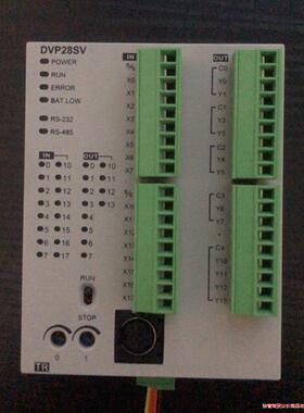 台达DVP28SV11T2，1只，成色实拍图。接触点带负载测试议价商品