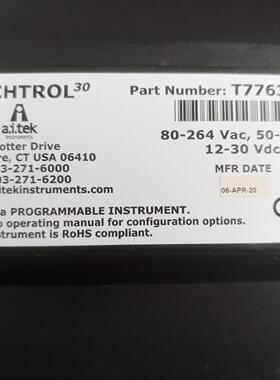 美国Ai-tek阿泰克AIRPAX转速表 TACHTROL3议价商品
