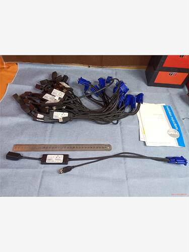 戴尔/DELL 0UF366 KVM 切换器 线戴尔/DEL(议价商品）