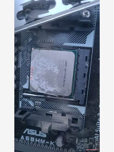 Asus/华硕 华硕主板+CPUA8套装 测试好的成色如图(议价商品）
