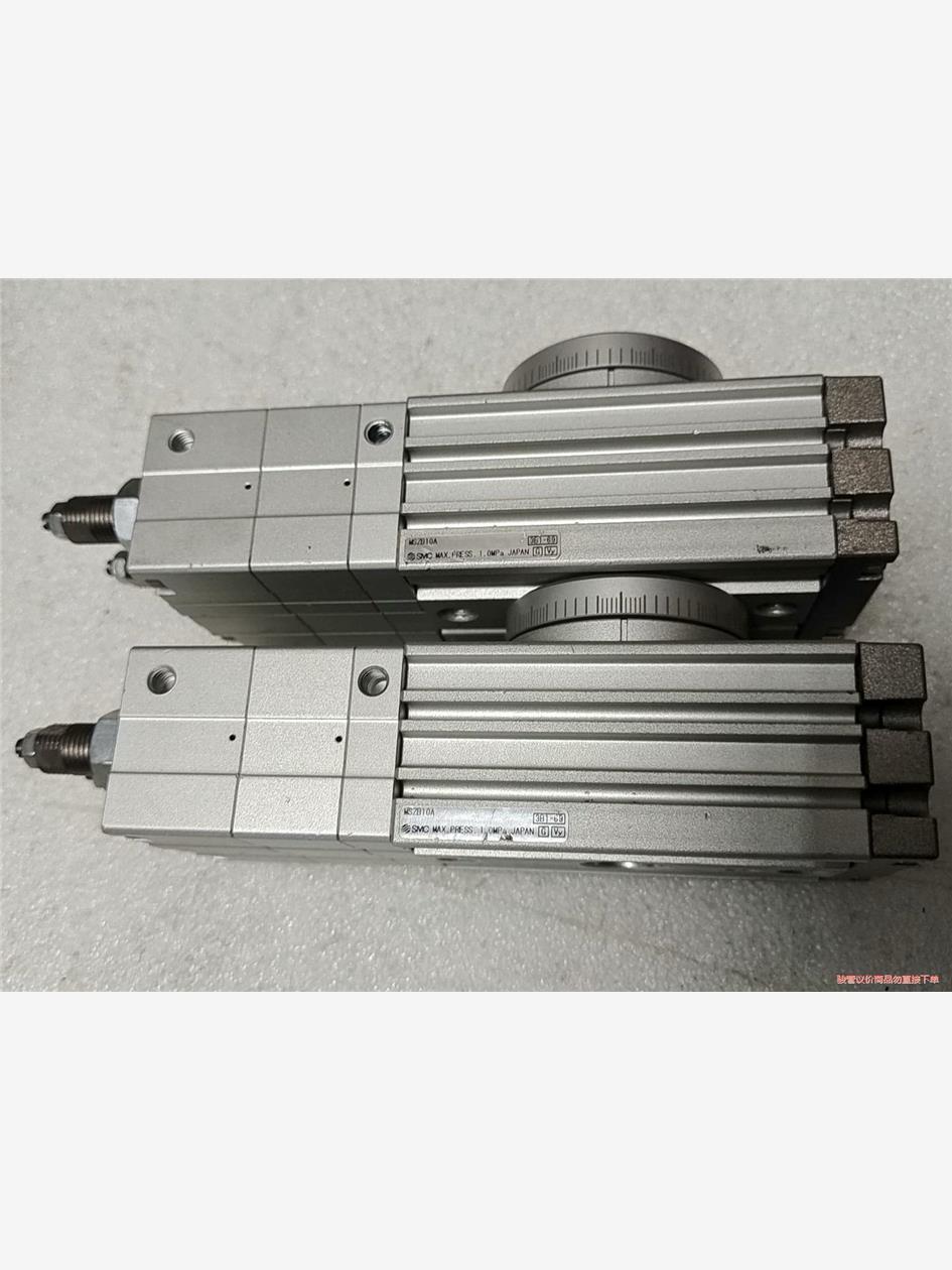 日本SMC旋转气缸MSZB10A实物图，功能完好，原装正品(议价商品）