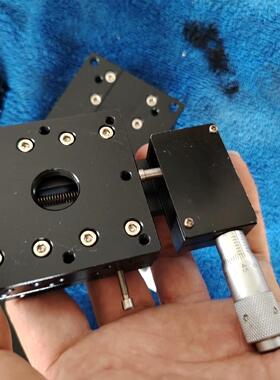 手动XY轴位移台，台面60，千分尺带90度转角，适合安骏营议价商品