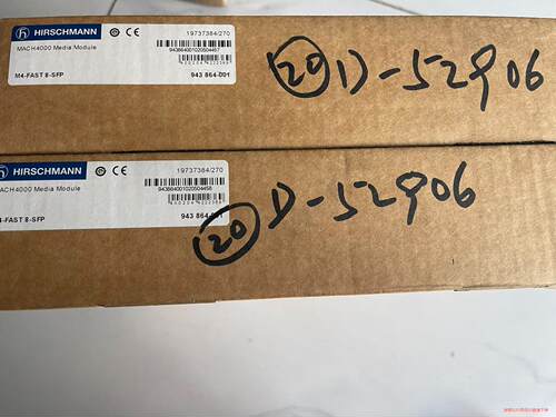 全新HIRSCHMANN赫斯曼交换机M4-FAST8-SFP(议价商品）