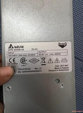 闲置，台达，DPR4000B-48全新，带包装，需要的老板联议价商品