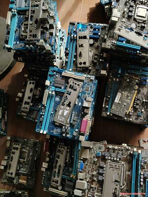拆机主板H61 H81主板 其中二线品牌h61 技嘉华硕h6骏营议价商品