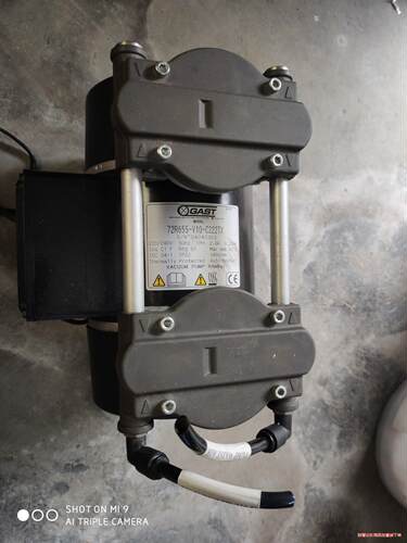 GAST气泵72R655-V10-C222TX 实物拍摄，拆议价商品