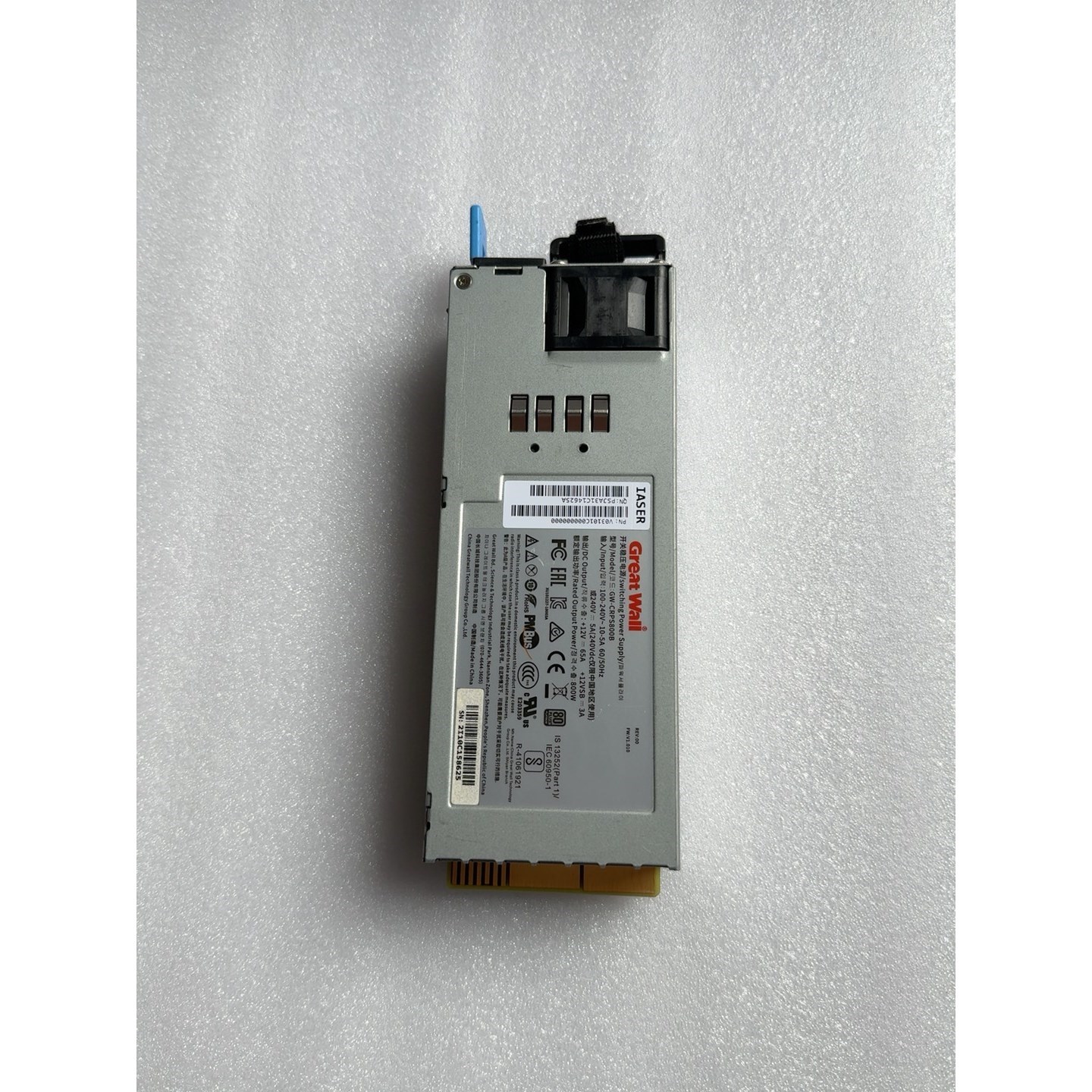 长城 GW-CRPS800B 800W 服务器 冗余电源模块骏营商贸—议价