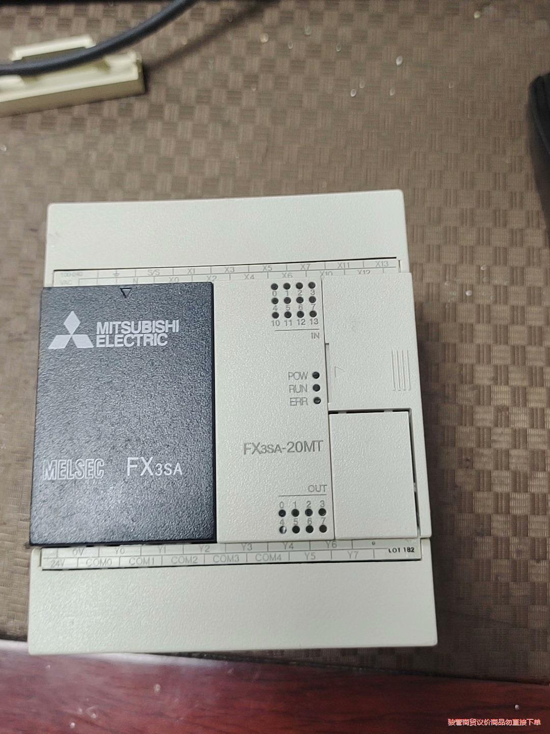 三菱FX3SA-20MT-CM，成色非常新，功能包好包邮，感议价商品