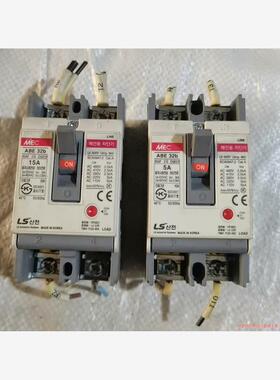 韩国进口原装LS空气开关 ABE 32b 15A一个，5A一(议价商品）